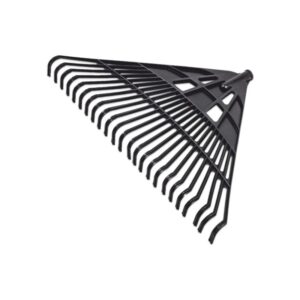 Grėblys vėduoklinis, 61 cm, 24 dantų (plastikinis) be koto