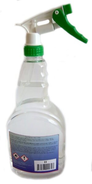 Spiritinis paviršių valiklis su purkštuvu, 1 l