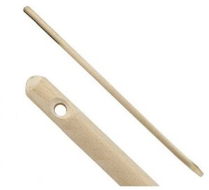 Kotas šluotoms, Ø24 mm, L-1,2 m, su skylute