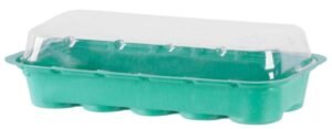 Šiltnaminis padėklas, 25x13x9 cm, su 10 durpinių tablečių