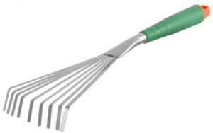 Grėbliukas vėduoklinis, plokšteliniai dantys. L-41 cm, plotis - 11 cm