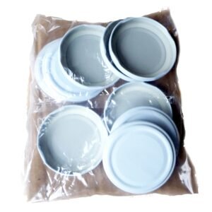 Metalinis dangtelis, užsukamas Ø 53 mm, spalvoti (10 vnt.)