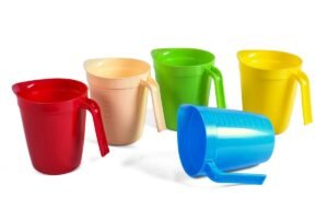 Puodelis 1 l, plastikas