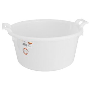 Vonelė apvali, 30 l, su rankenom, Ø 52 cm (tinka sąlyčiui su maistu)