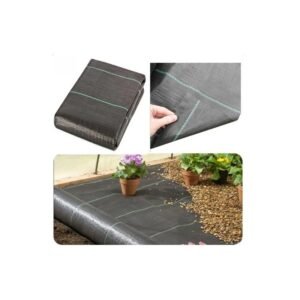 Agrotekstilė juoda, 1,6x5 m, 100 g/m2