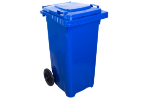 Atliekų konteineris 120l, mėlynas