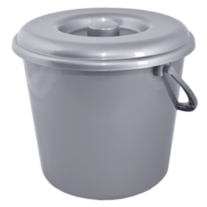 Kibiras plastikinis su dangčiu 8 l